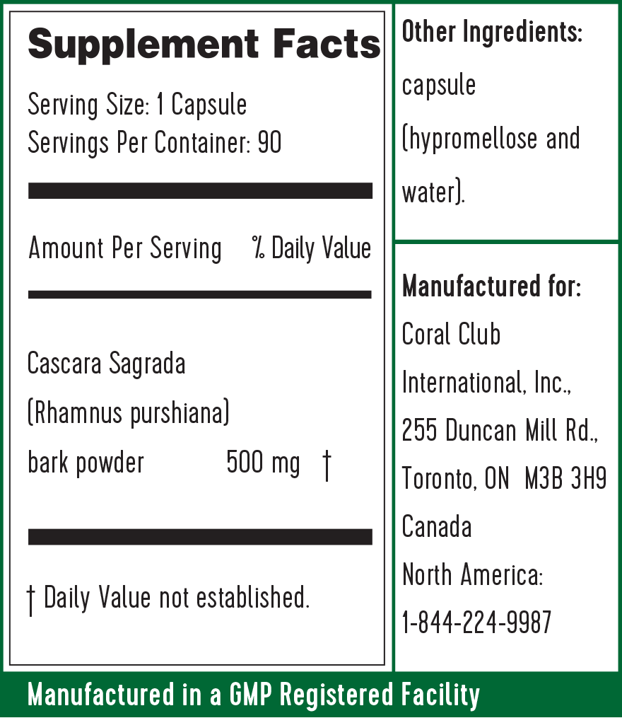 Cascara Sagrada CSB